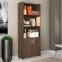 56118 MULTIUSO/ARMARIO ESCRITORIO - 220 NOGAL TREND