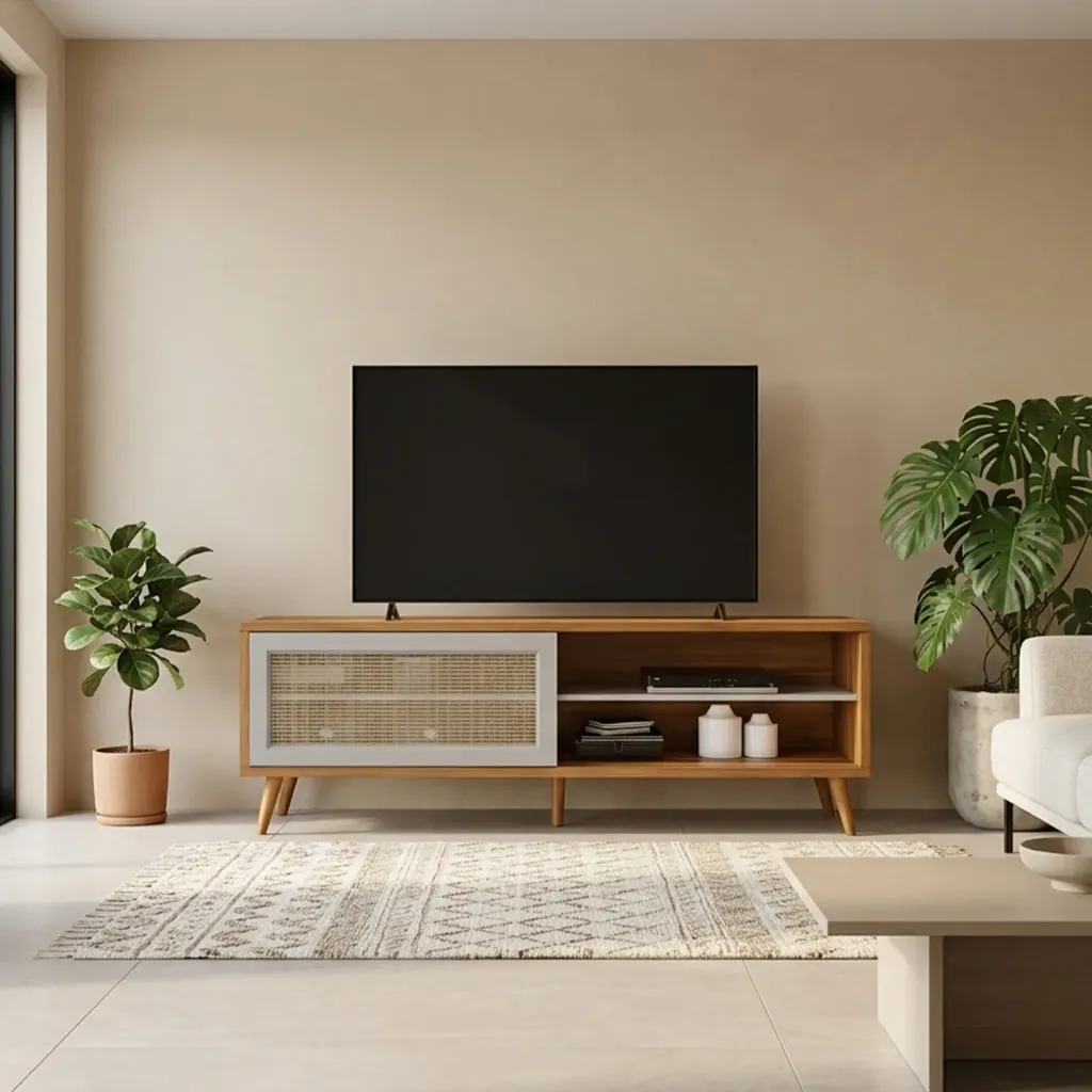 [NT1175 RACK - 241 FREIJÓ TREND/OFF WHITE] Rack para TV Nórden Freijo Trend - Off White