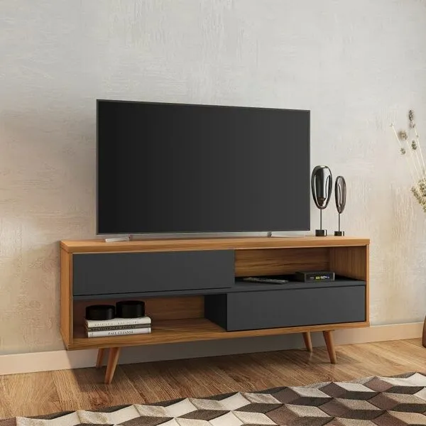 [NT1180 RACK - 243 FREIJÓ TREND/NEGRO TX] Rack para TV Ardenia Freijo Trend - Negro