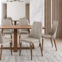 Silla Loren Natural Champanhe Mox04