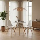 6183 TAPA DE MESA REDONDA EAMES ∅70 BLANCO