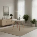 6184 MESA EAMES REDONDA EAMES ∅90 BLANCO