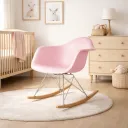 5740 SILLÓN EAMES MECEDORA ROSADO