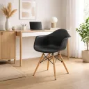 5743 SILLÓN EAMES NEGRO DSW MAD