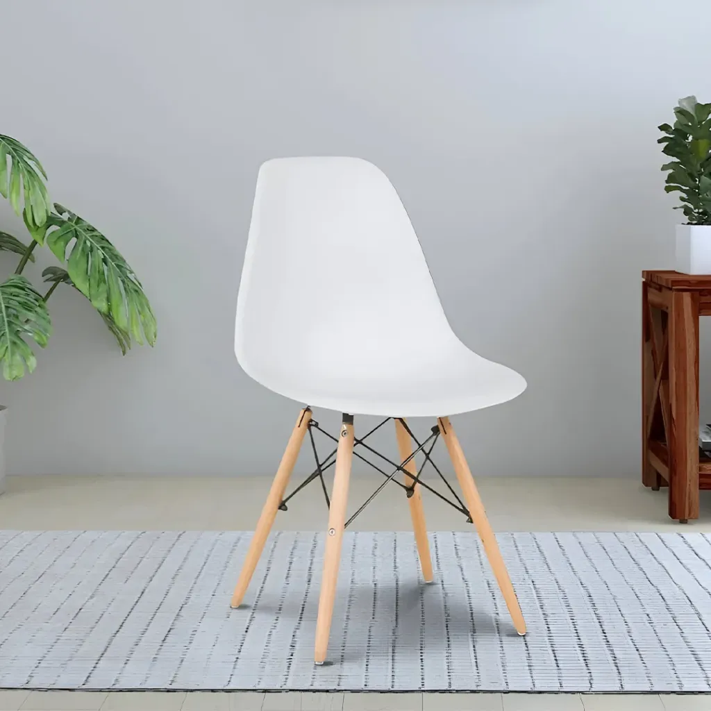 [5755 SILLA EAMES BLANCO PATAS DSW MAD] 5755 SILLA EAMES BLANCO PATAS DSW MAD