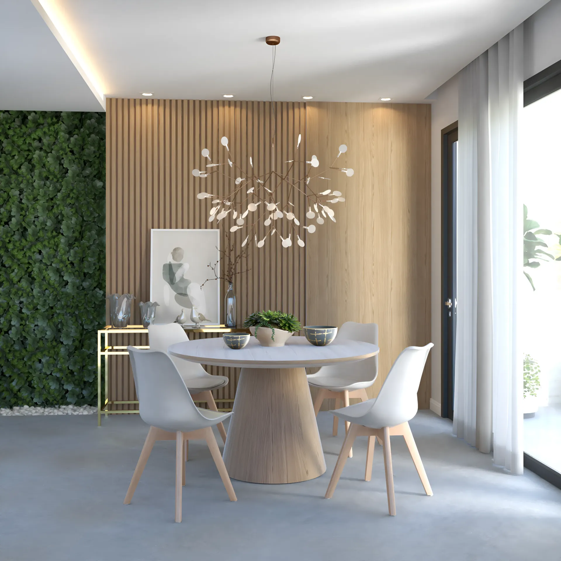 [5767 SILLA SAARINEN WOOD BLANCO] 5767 SILLA SAARINEN WOOD BLANCO