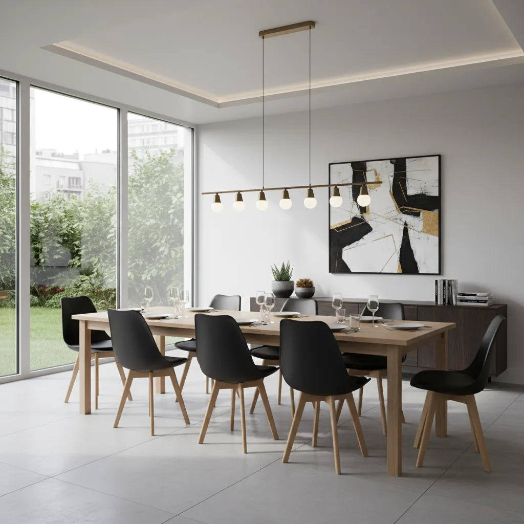 [5767 SILLA SAARINEN WOOD NEGRO] 5767 SILLA SAARINEN WOOD NEGRO